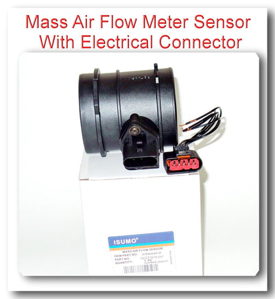 078906461B Mass Air Flow Sensor W/Connector Fits:Audi A6 Quattro S4 2000 V6 2.7L