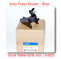 2 Pcs Auto Trans Mount Front & Rear fits 2003-2007 Honda Accord 3.0L-V6