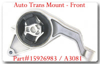 A3081 AUTO TRANS MOUNT CHEVROLET COBALT HHR PONTIAC G5 SATURN ION 