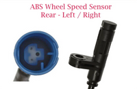 2 X ABS Wheel Speed Sensor Rear- Right / Left Fits: Mini Cooper 2002 2008