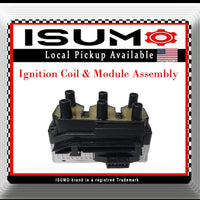 Ignition Coil & Module Assembly 021905106C Fits VW Golf Jetta 1999-2003 V6 2.8l