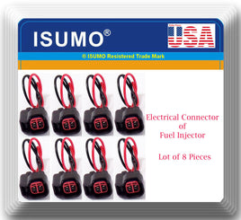 8 Kits Connector of Fuel Injector FJ988 Fits Camaro Corvette SS G8 6.0 6.2 7.0L