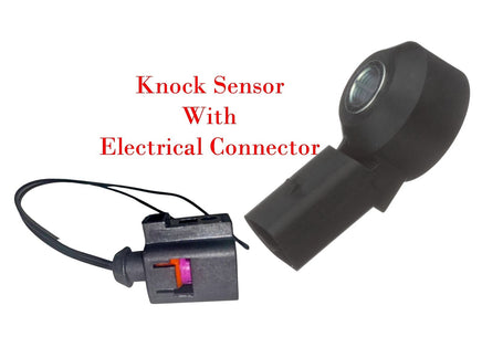 Knock Detonation Sensor + Electrical Connector Fits Audi Porsche VW 1998-2021