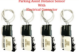 4 x Parking Assist Distance Sensor F/R W/Connector Fits:Toyota 4Runner 2010-2014