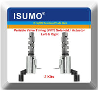 4x Variable Timing Solenoid Actuator L / R Sides W/ Connector Fits Lexus Toyota