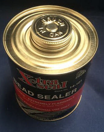 2-X-TRA SEAL Tire Bead Sealer - Black w/Brush 32oz each (0.9463 Liters) 1 Quart