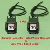 2 X Connector of ABS Wheel Speed Sensor Front L/R Fits: Volvo XC90 2003-2014