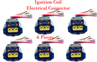 6 x Ignition Coil Electrical Connector Fits Chrysler Dodge Jeep Mitsubishi V6