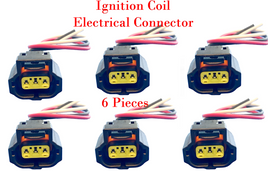 6 x Ignition Coil Electrical Connector Fits Chrysler Dodge Jeep Mitsubishi V6