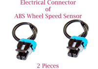 2 x ABS Wheel Speed Sensor w Connector Front left / Right For Blazer Jimmy 98-05