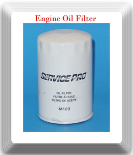 Eng Oil Filter Service Pro M123 Fits: Purolator L20123 Wix 51045 GM 1977-1992