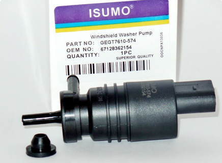Windshield Washer Pump Fits: OEM#67128362154 BMW 1998-2017
