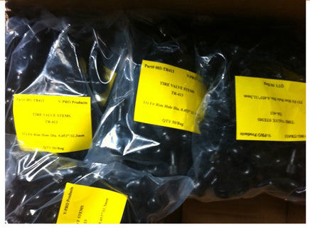 LOT 150  TR413  Standard  Length 1 1/4"  Tubeless Tire Valve Stems