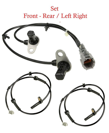 Set of ABS Speed Sensor  Front-Rear L/rFits: Infinit FX35  FX45 2003-2008