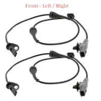 2xABS Wheel Speed Sensor & Connector Front L/R Fits Nissan Kicks Versa 2018-2024