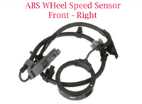  2 x ABS Wheel Speed Sensor W/Connector Front L/R Fits Chevrolet GMC Isuzu