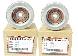 2 Pcs Idler Pulley Fits:OEM#16620-31040 Fits: Lexus 2006-2019 Toyota 2003-2019