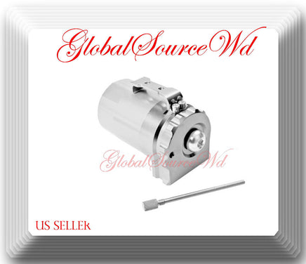 Cylinder Aluminum Engine Oil Catch Reservoir Breather Tank Can w/ Filter Silver