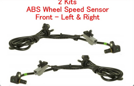 2 ABS Wheel Speed Sensor Front Left&Right For 4WD Dodge Ram 2500 3500 2000-2002
