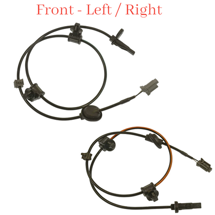 2xABS Wheel Speed Sensor + Connectors Front L/R For Crosstrek Forester 2018-2024