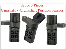 3 Pcs set  Camshaft/Crankshaft Position Sensor Fits: Infiniti & Nissan