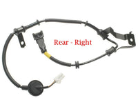 2 ABS Wheel Speed Sensor Wire Harness Rear L/R Fits Hyundai Accent Kia Rio 06-11
