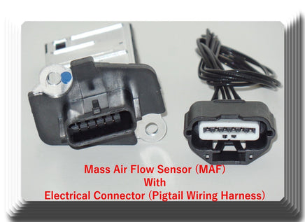 22680-7S000 Mass Air Flow Sensor W/ Electrical Connector Fits: Infiniti Nissan