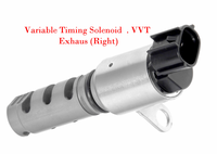 4 x VVT Variable Valve Timing Solenoid W/Connectors Exhaust & Intake For Subaru