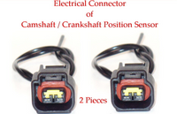 2 X Connector of Cam/Crankshaft Position Sensor Fits: Ford Lincoln Mercury