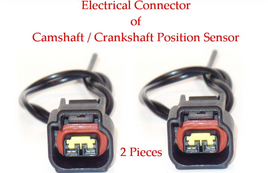 2 X Connector of Cam/Crankshaft Position Sensor Fits: Ford Lincoln Mercury