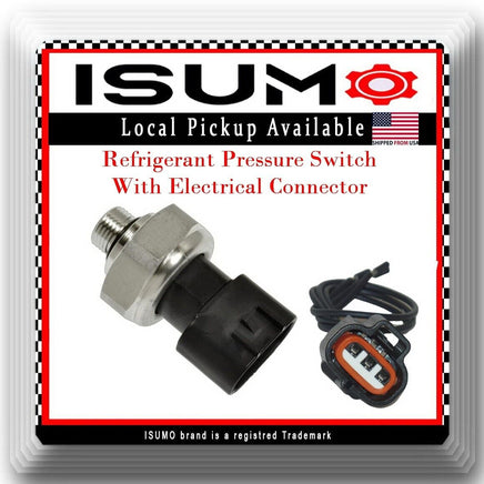 A/C Refrigerant Pressure Sensor W/Connector Fits Jaguar Subaru Suzuki Toyota