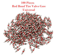 100 Red Bond Tire Valve Stem Core Fits: TR412 TR413 TR414