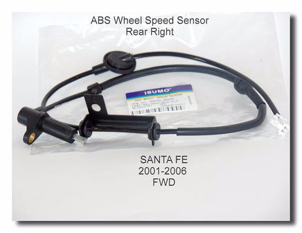 ABS Wheel Speed Senor Rear Right Fits: Hyundai Santa Fe 2001-2006  FWD