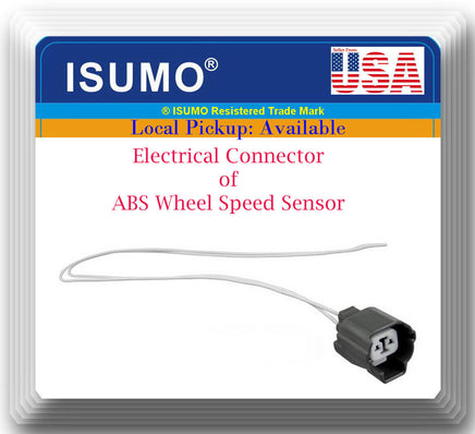  ABS Wheel Speed Sensor W/Connector Front Right Fits Chevrolet GMC Isuzu