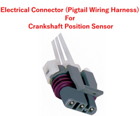12585546 Engine Crankshaft Position Sensor W/Connector For:GM vehicles 2006-2020