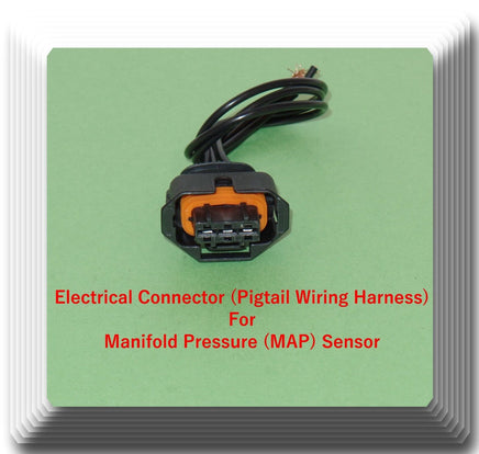 Manifold Pressure (MAP) Sensor &Connector Fits: Buick Cadillac Chevrolet GMC