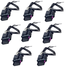 8 x Electrical connector of Ignition Coil  Fits Cadillac CT6 2019-2020 V8 4.2L