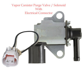 Vapor Canister Purge Solenoid& Connector  Fits Acura RSX Honda Civic C-RV