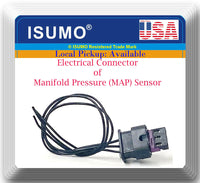 Manifold Pressure (MAP) Sensor W/Electrical Connector Fits: Audi - VW Volkswagen