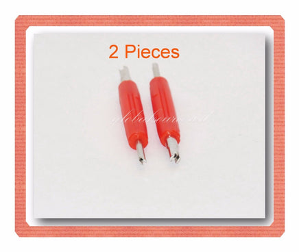 2 Pieces 2 Way Standard and Large Bore Core Remove Tire Repair Tool 