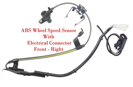 ABS Wheel Speed Sensor + Connector Front Right For RX330 RX350 RX400h Highlander