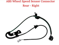 2 ABS Wheel Speed Sensor Connectors Rear Left & Right Fits: Lexus ES350 Camry