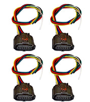 4 Pieces Rear Outer Parking Aid Sensor Connector Fits Toyota Tundra 2007-2013