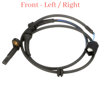 2 x ABS Wheel Speed Sensor & Connector Front L/R  Fits Nissan Quest 2011-2017