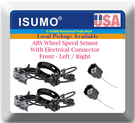 2x ABS Wheel Speed Sensor W/Connector Front L/R Fits Colorado Canyon I-350 I-370