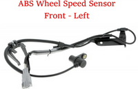 2 ABS Wheel Speed Sensor Front Left & Right Fits: Lexus