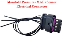 MAP Sensor Turbocharger Boost Sensor  W/Connector Fits: BMW 2011-2021