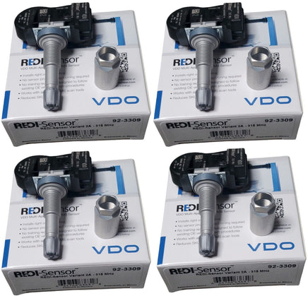 4x TPMS Sensor-VDO SE10002A Pre-programmed 315Mhz TPMS Sensor 2003-2020