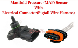 393002B100 Manifold Pressure (MAP) Sensor W/Connector Fits Hyundai-Kia 2011-2020