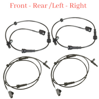 4 x ABS Wheel Speed Sensor Front -Rear L&R Fits:OEM#3DA0A Nissan Senta 2013-2019